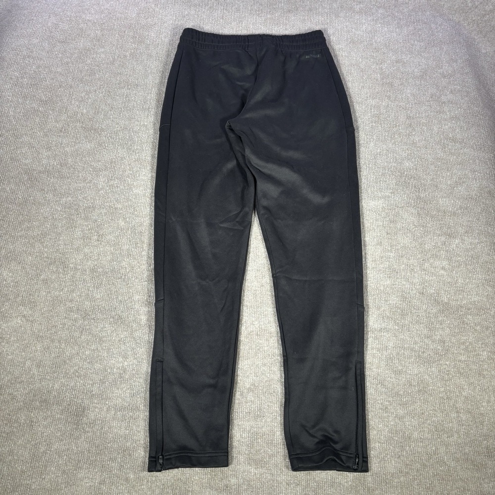 Adidas Miami Redhawks Track Pants Mens S Black Aeroready Tapered Logo Warm Up - Picture 4 of 12